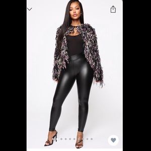 Liliana Faux Leather Leggings.